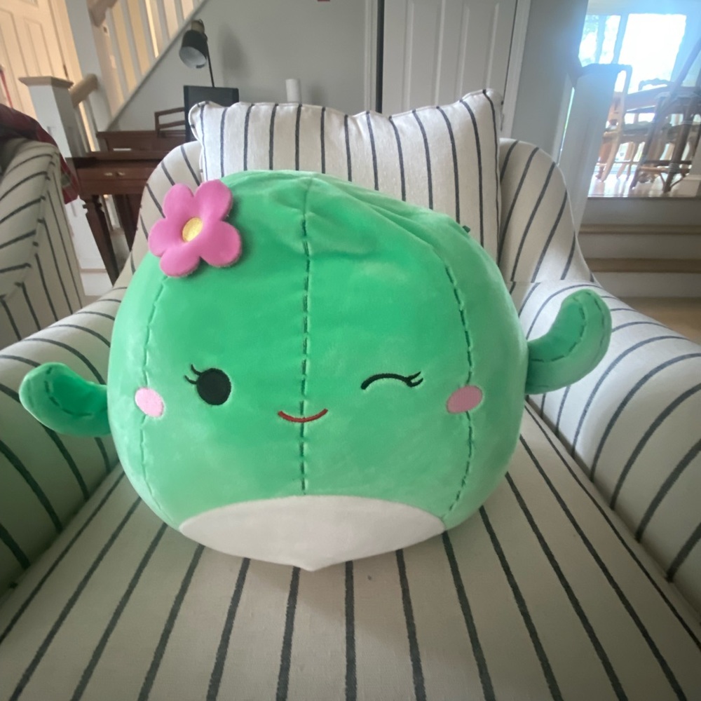Cactus squishmallow, green, 12 inches